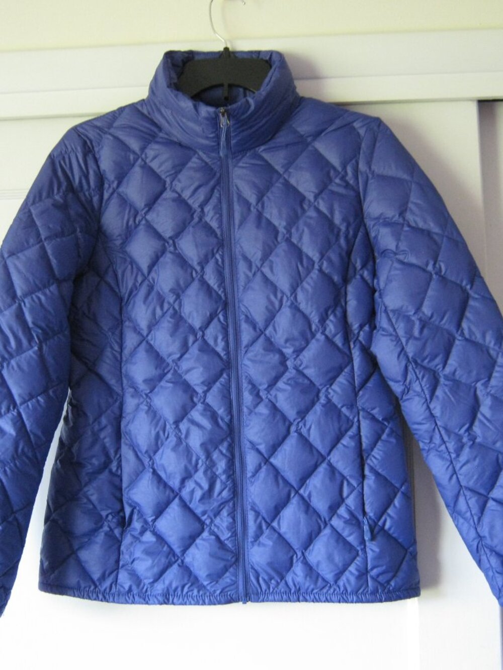 32 Degrees Heat Blue Never Worn Puffer Down Jacket Full Zip Lightweight Sz Small